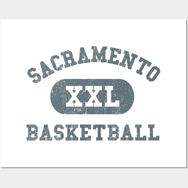 Sacramento Basketball III Wall Art by sportlocalshirts